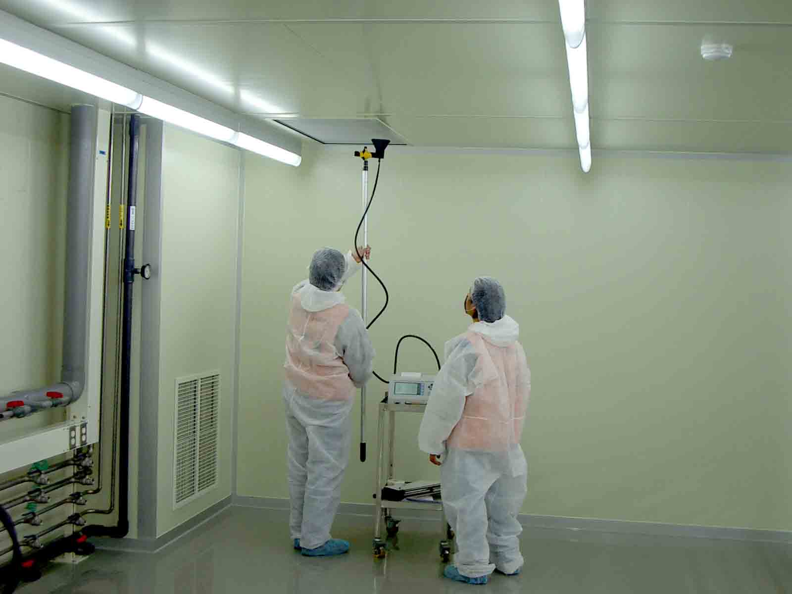 潔凈室內對高效過濾器進行PAO檢漏說明 潔凈室內對高效過濾器進行PAO檢漏說明